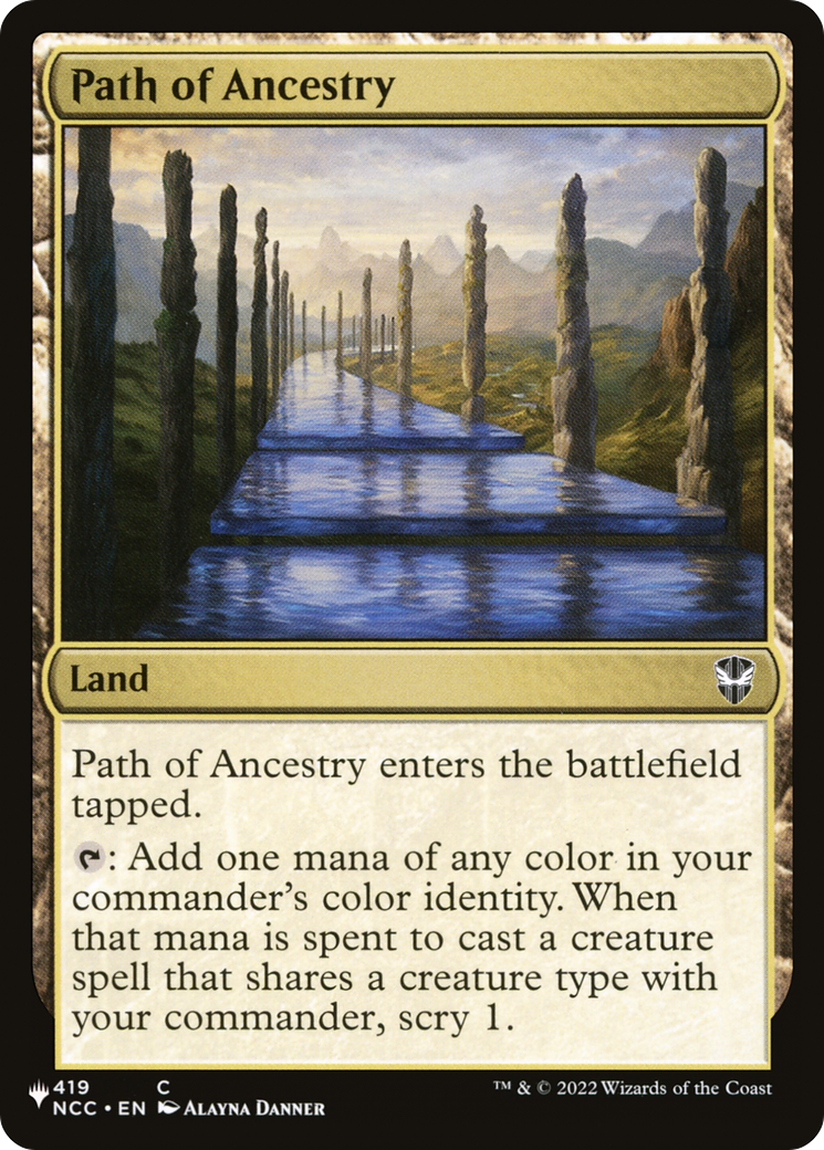 Path of Ancestry (NCC) [The List] | Black Swamp Games