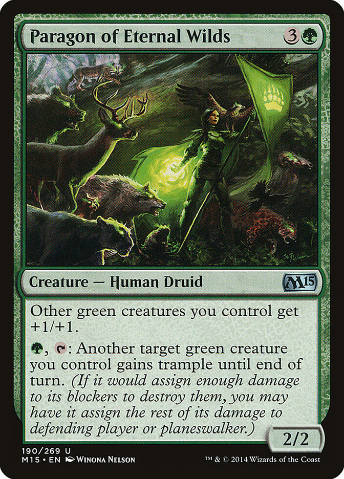 Paragon of Eternal Wilds [Magic 2015] | Black Swamp Games
