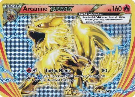 Arcanine BREAK (XY180) (Jumbo Card) [XY: Black Star Promos] | Black Swamp Games