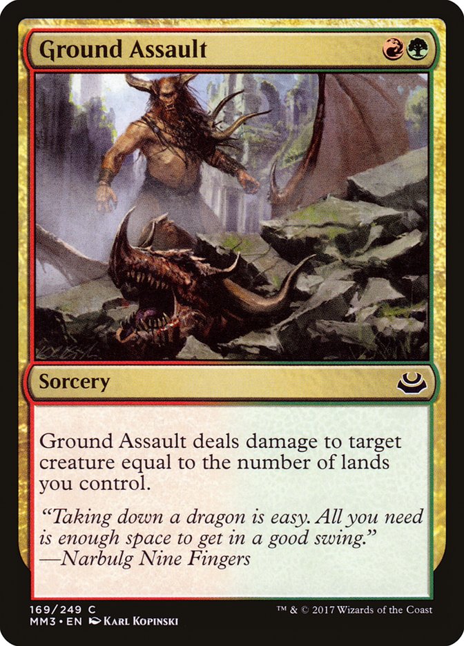 Ground Assault [Modern Masters 2017] | Black Swamp Games