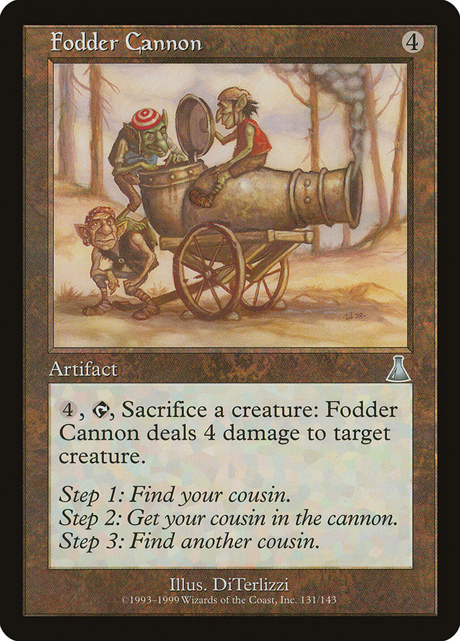 Fodder Cannon [Urza's Destiny] | Black Swamp Games