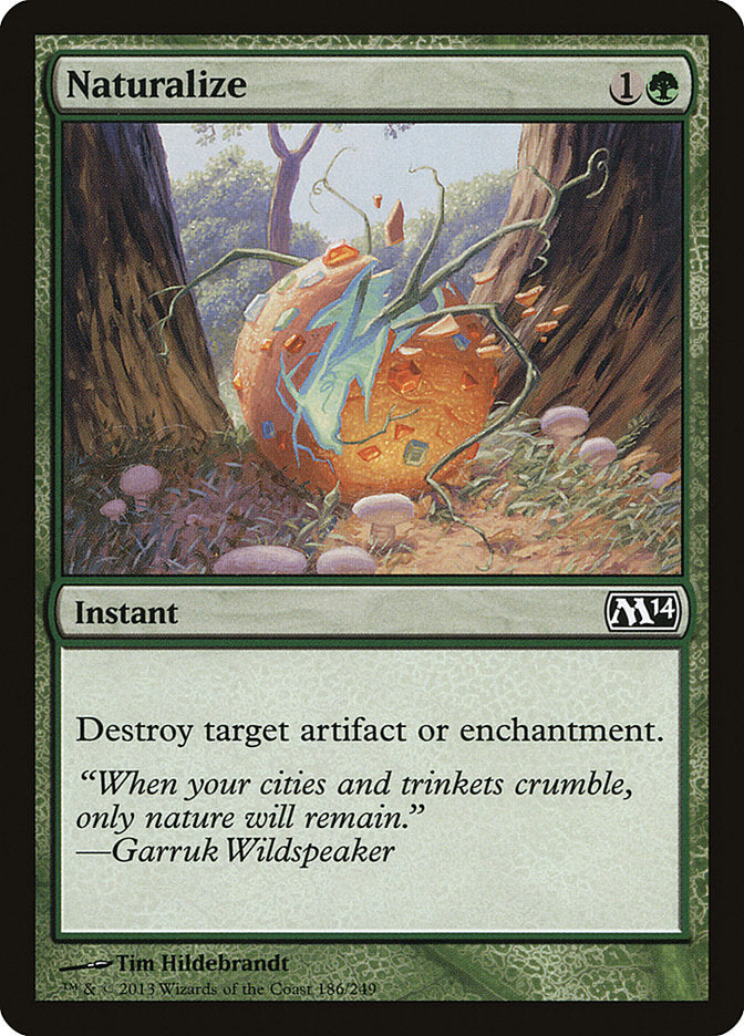 Naturalize [Magic 2014] | Black Swamp Games