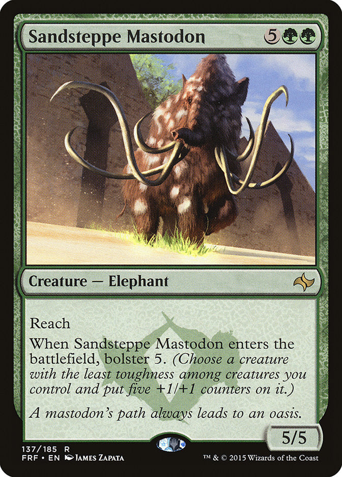 Sandsteppe Mastodon [Fate Reforged] | Black Swamp Games