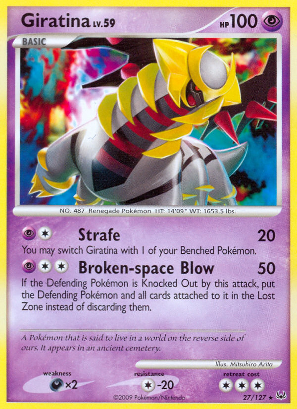 Giratina (27/127) [Platinum: Base Set] | Black Swamp Games