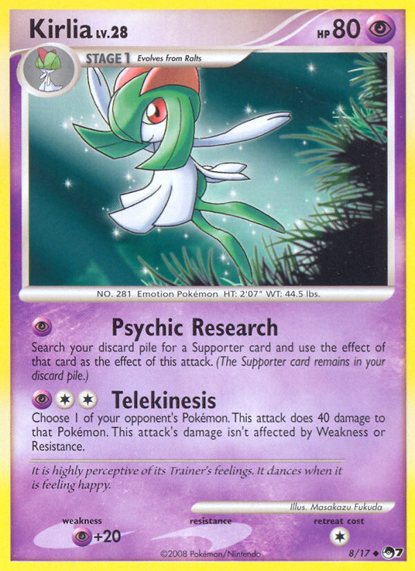 Kirlia (8/17) [POP Series 7] | Black Swamp Games