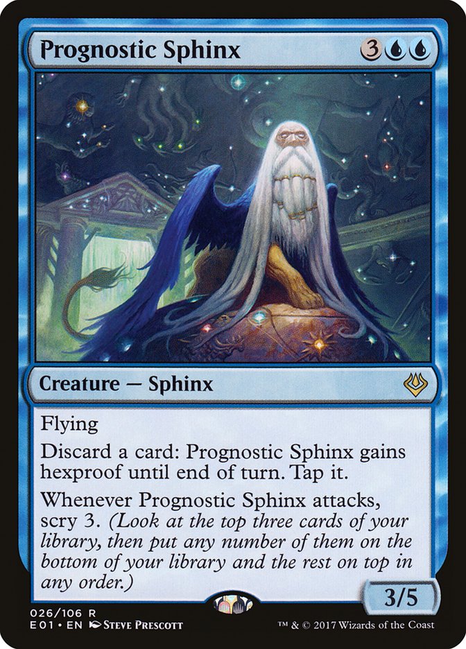 Prognostic Sphinx [Archenemy: Nicol Bolas] | Black Swamp Games