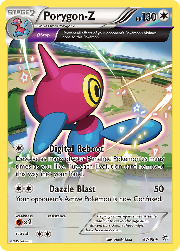 Porygon-Z (67/98) [XY: Ancient Origins] | Black Swamp Games