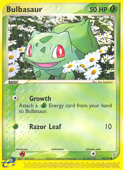 Bulbasaur (39/95) [EX: Team Magma vs Team Aqua] | Black Swamp Games