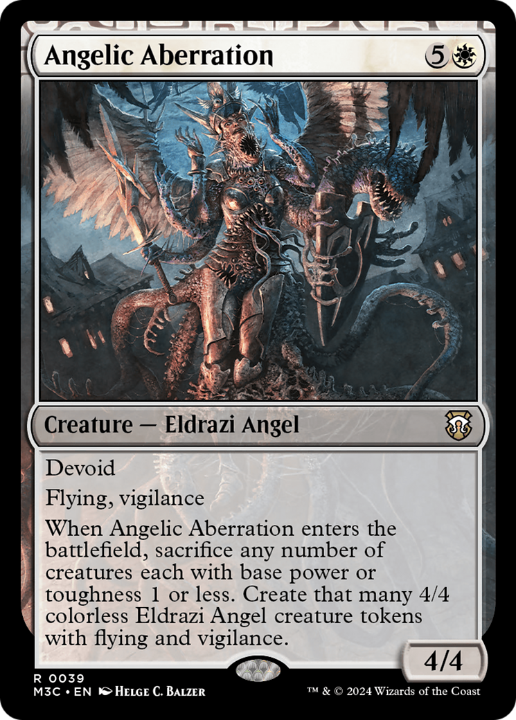 Angelic Aberration (Ripple Foil) [Modern Horizons 3 Commander] | Black Swamp Games