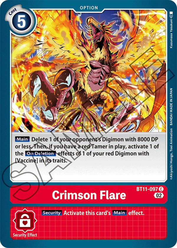 Crimson Flare [BT11-097] [Dimensional Phase] | Black Swamp Games