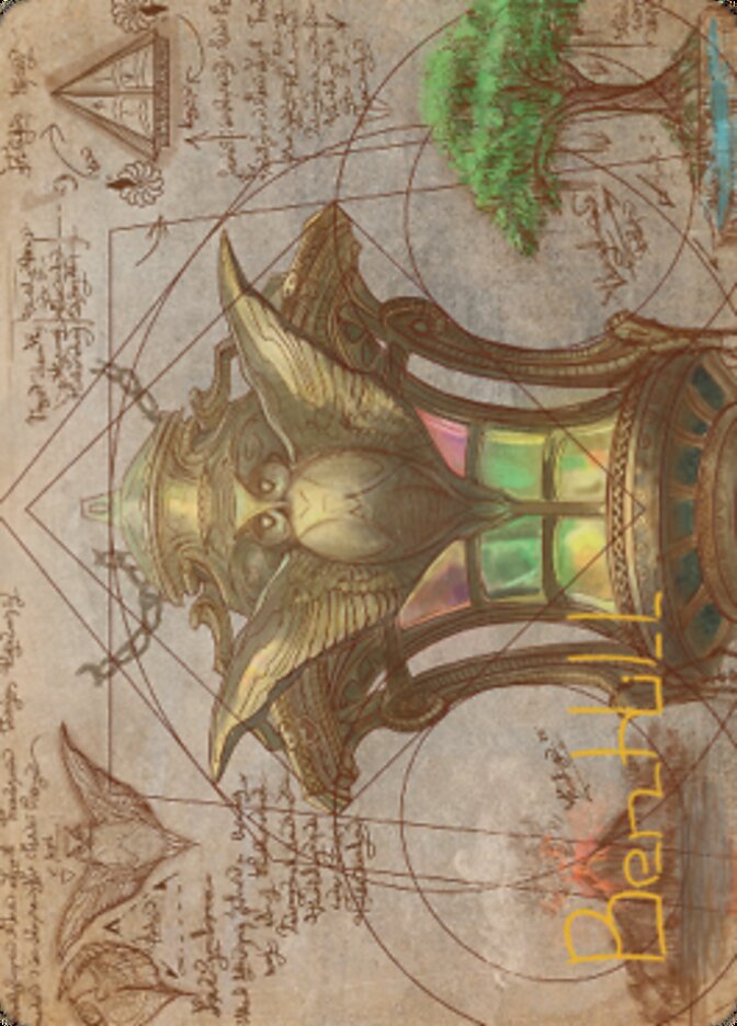 Chromatic Lantern Art Card (Gold-Stamped Signature) [The Brothers' War Art Series] | Black Swamp Games
