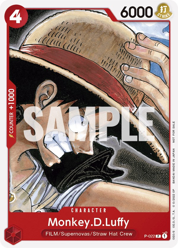 Monkey.D.Luffy (One Piece Film Red) [One Piece Promotion Cards] | Black Swamp Games