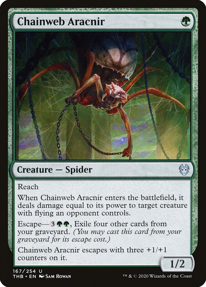 Chainweb Aracnir [Theros Beyond Death] | Black Swamp Games