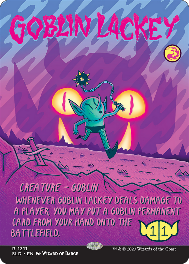Goblin Lackey (1311) (Rainbow Foil) [Secret Lair Drop Series] | Black Swamp Games