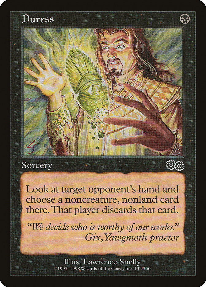 Duress [Urza's Saga] | Black Swamp Games