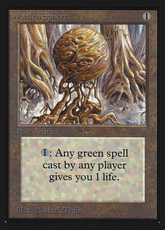 Wooden Sphere [International Collectors' Edition] | Black Swamp Games
