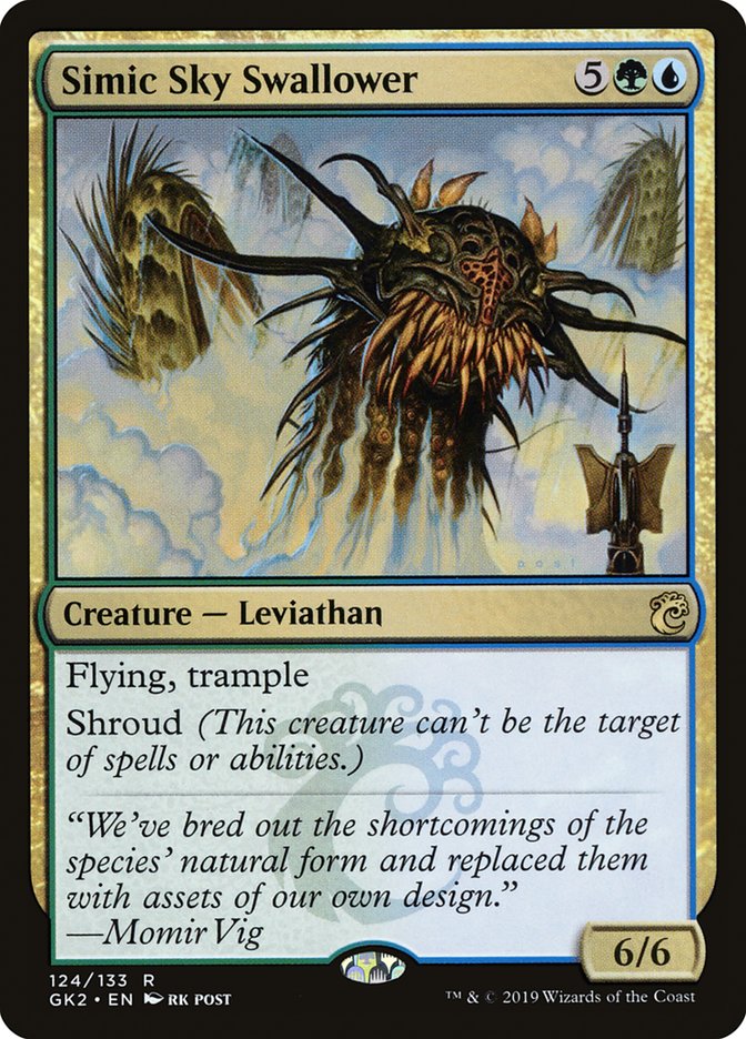 Simic Sky Swallower [Ravnica Allegiance Guild Kit] | Black Swamp Games