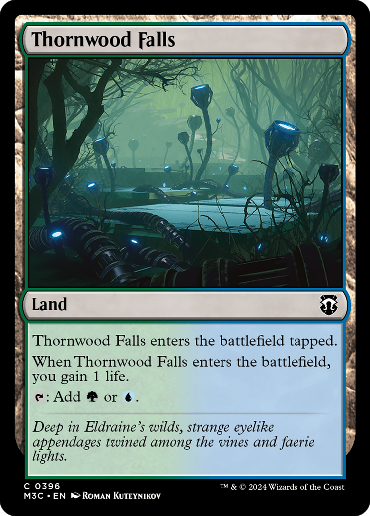 Thornwood Falls (Ripple Foil) [Modern Horizons 3 Commander] | Black Swamp Games