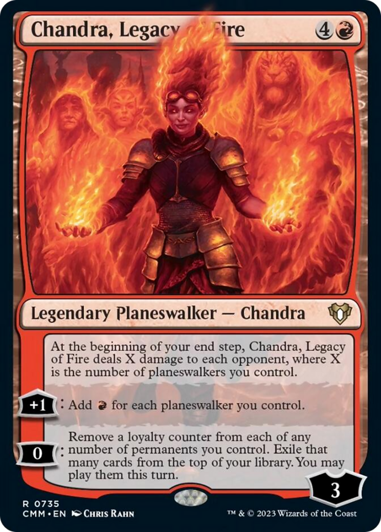 Chandra, Legacy of Fire [Commander Masters] | Black Swamp Games