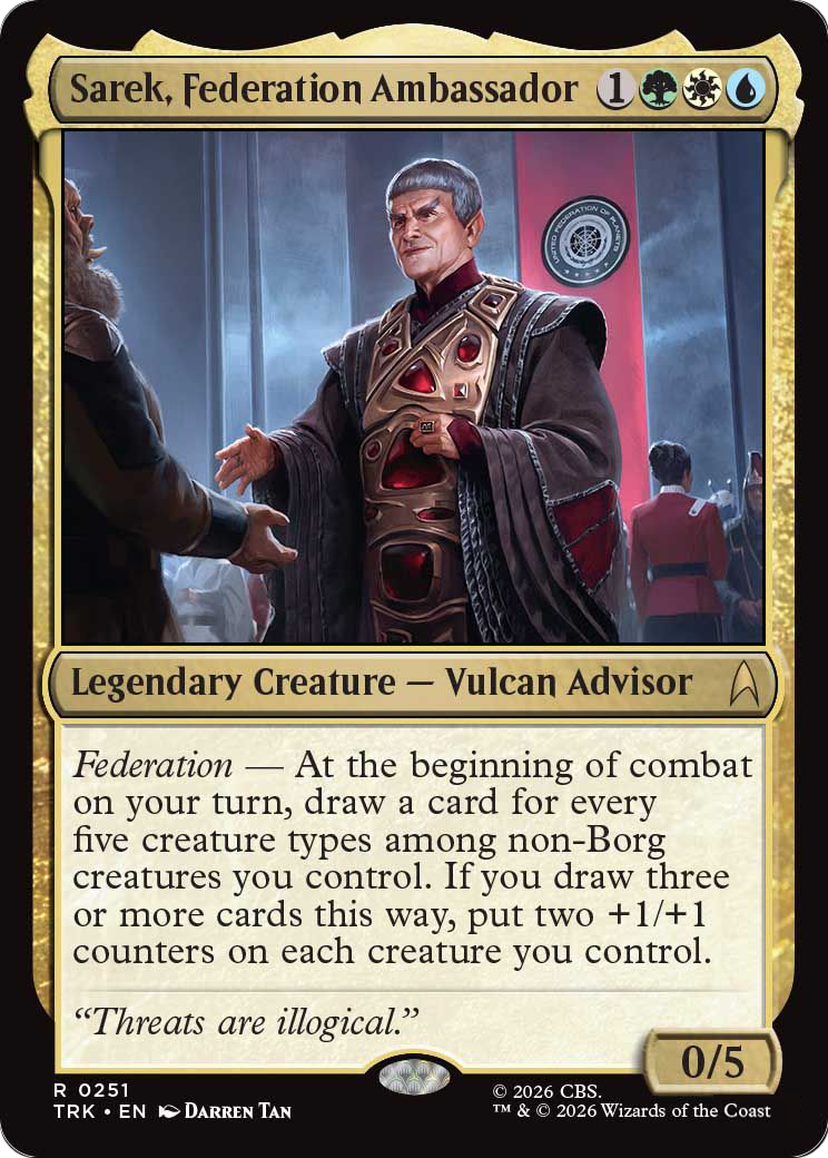 Sarek, Federation Ambassador [Star Trek] | Black Swamp Games