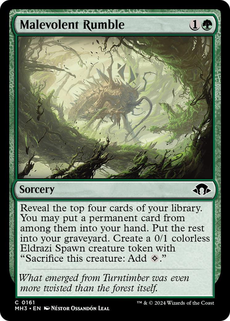 Malevolent Rumble [Modern Horizons 3] | Black Swamp Games