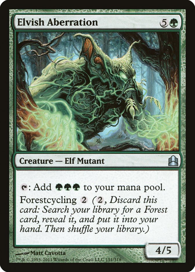 Elvish Aberration [Commander 2011] | Black Swamp Games