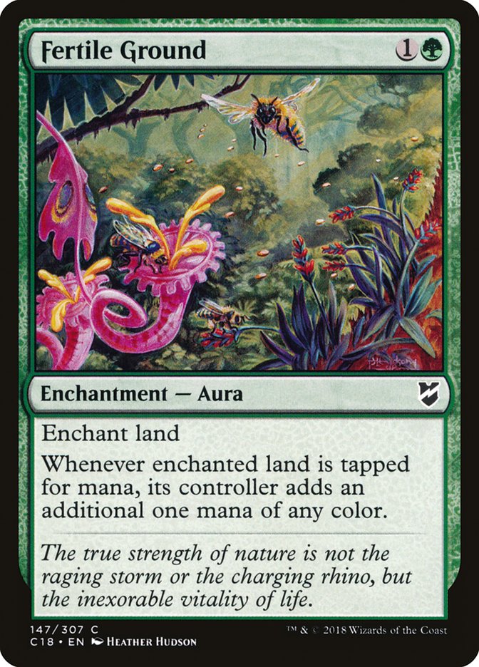Fertile Ground [Commander 2018] | Black Swamp Games