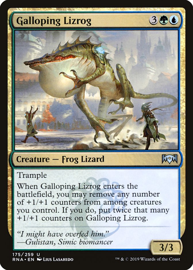 Galloping Lizrog [Ravnica Allegiance] | Black Swamp Games