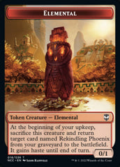 Elemental (018) // Copy Double-Sided Token [Streets of New Capenna Commander Tokens] | Black Swamp Games