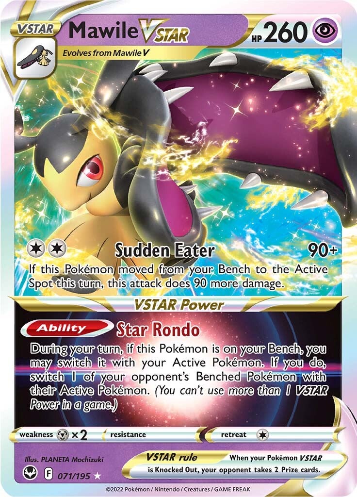 Mawile VSTAR (071/195) [Sword & Shield: Silver Tempest] | Black Swamp Games