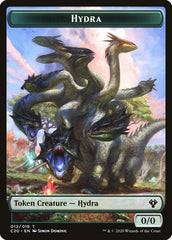 Beast (010) // Hydra Double-Sided Token [Commander 2020 Tokens] | Black Swamp Games