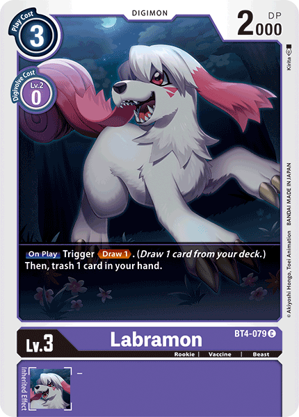 Labramon [BT4-079] [Great Legend] | Black Swamp Games