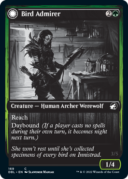 Bird Admirer // Wing Shredder [Innistrad: Double Feature] | Black Swamp Games