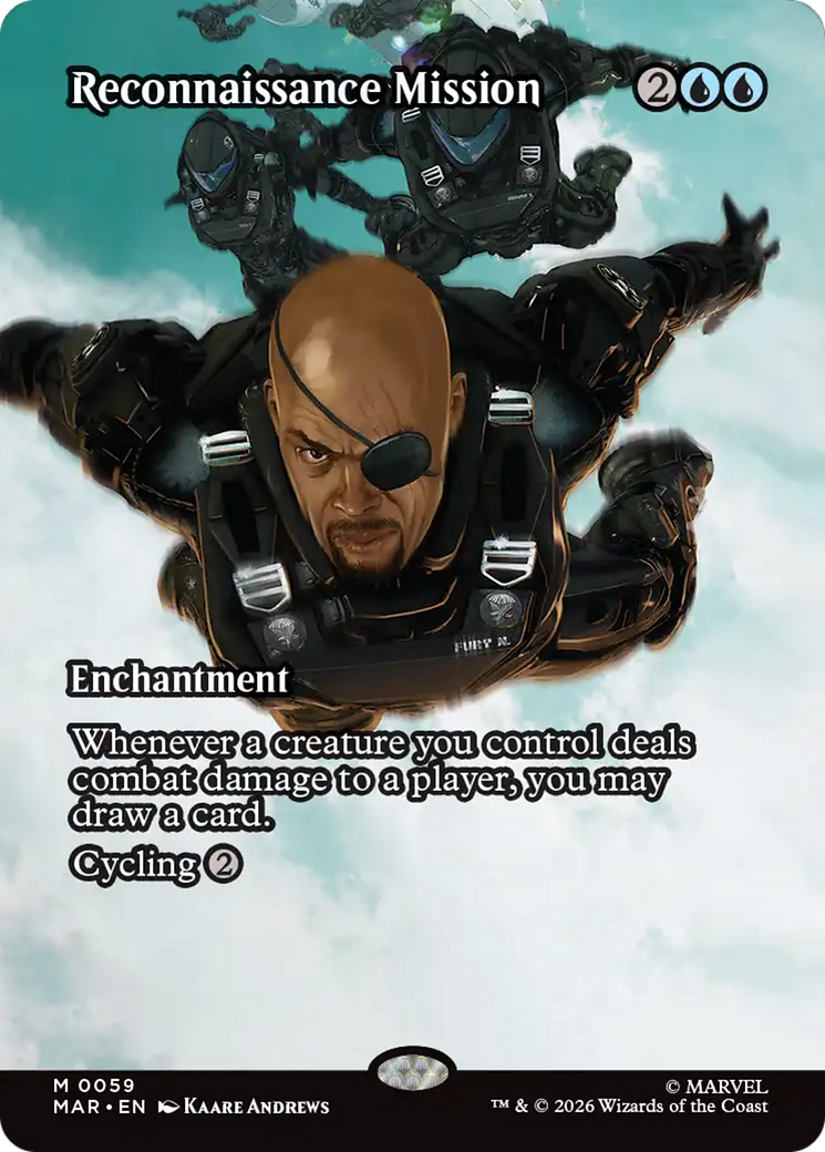Reconnaissance Mission (Borderless) [Marvel Universe: Eternal-Legal] | Black Swamp Games