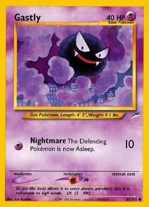 Gastly (65/105) [Neo Destiny Unlimited] | Black Swamp Games
