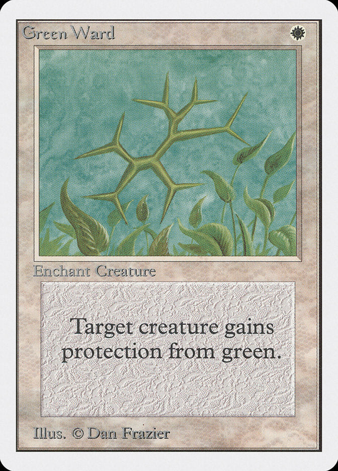 Green Ward [Unlimited Edition] | Black Swamp Games