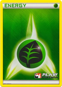 Grass Energy (2011 Play Pokemon Promo) [League & Championship Cards] | Black Swamp Games