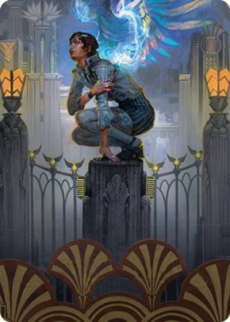 Giada, Font of Hope 2 Art Card [Streets of New Capenna Art Series] | Black Swamp Games