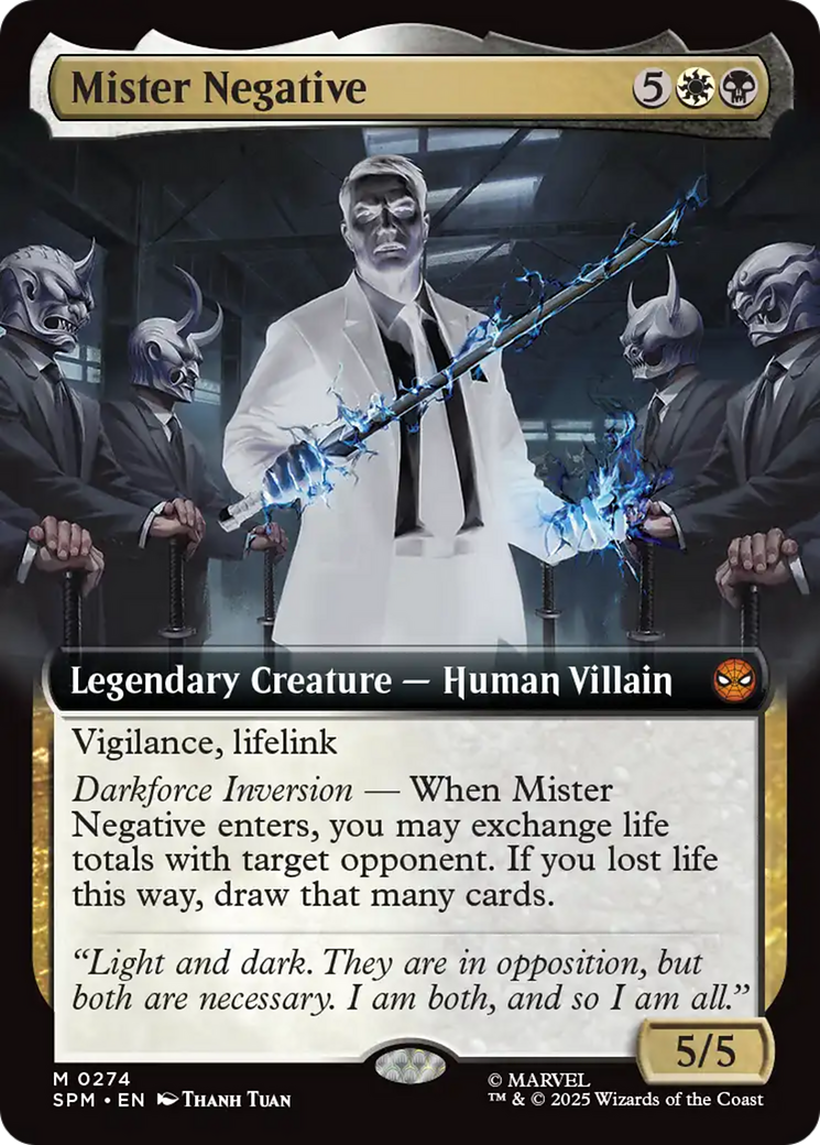 Mister Negative (Extended Art) [Marvel's Spider-Man] | Black Swamp Games