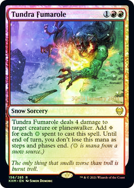 Tundra Fumarole [Kaldheim Prerelease Promos] | Black Swamp Games