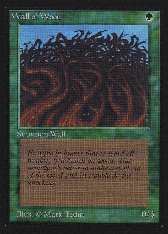 Wall of Wood [International Collectors' Edition] | Black Swamp Games