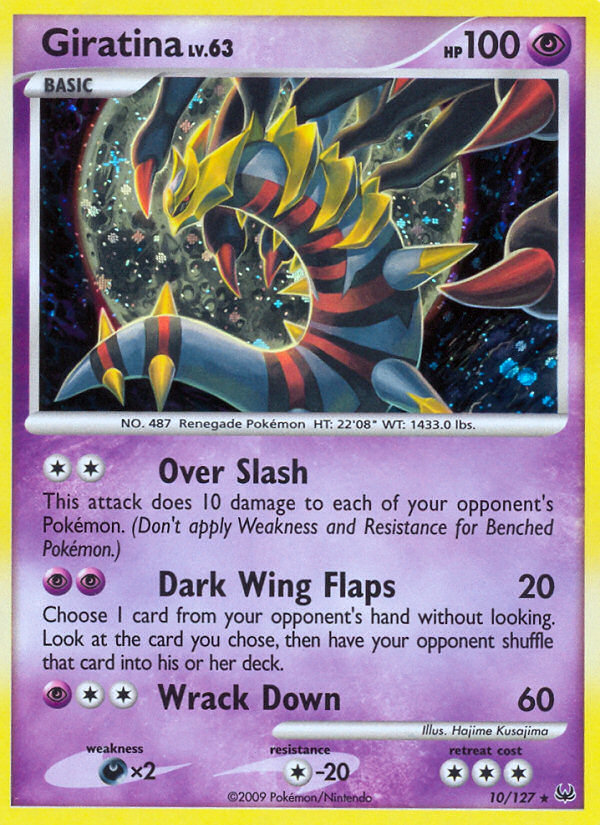 Giratina (10/127) [Platinum: Base Set] | Black Swamp Games