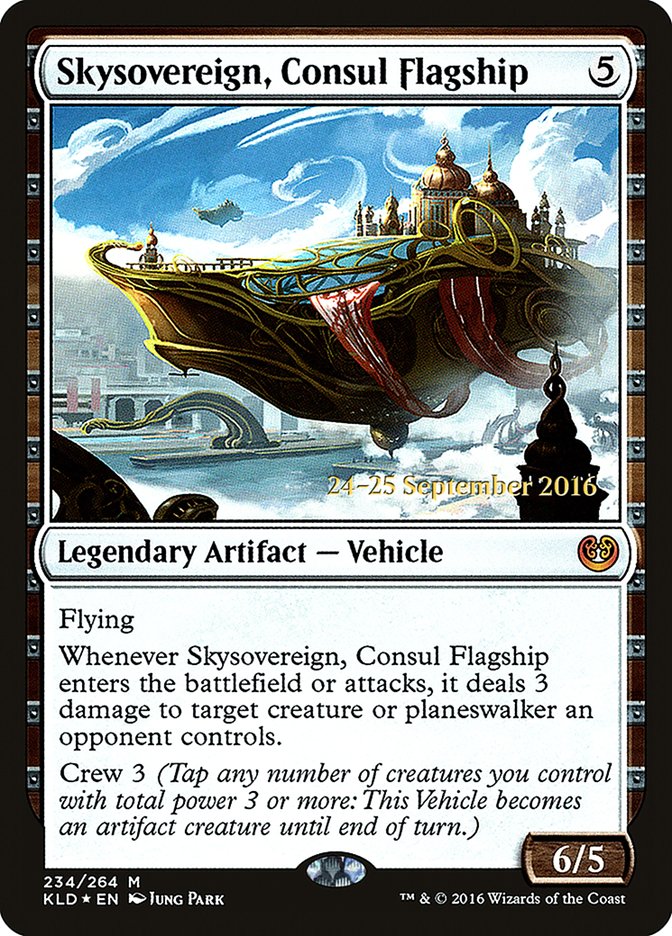 Skysovereign, Consul Flagship [Kaladesh Prerelease Promos] | Black Swamp Games