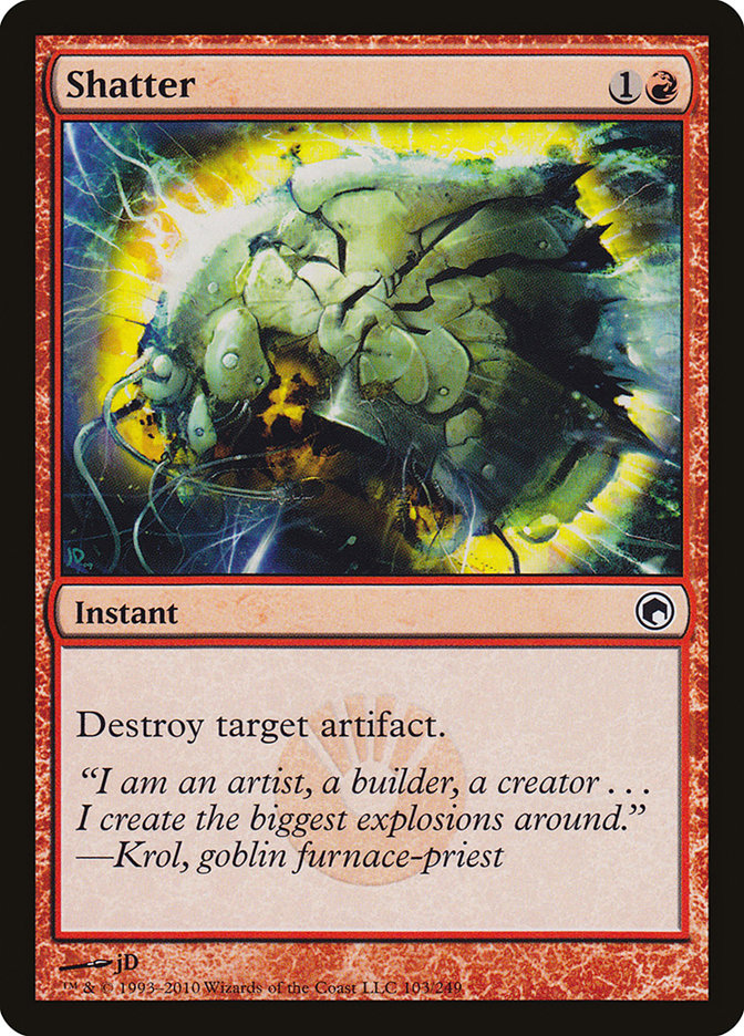 Shatter [Scars of Mirrodin] | Black Swamp Games