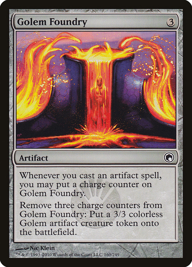 Golem Foundry [Scars of Mirrodin] | Black Swamp Games