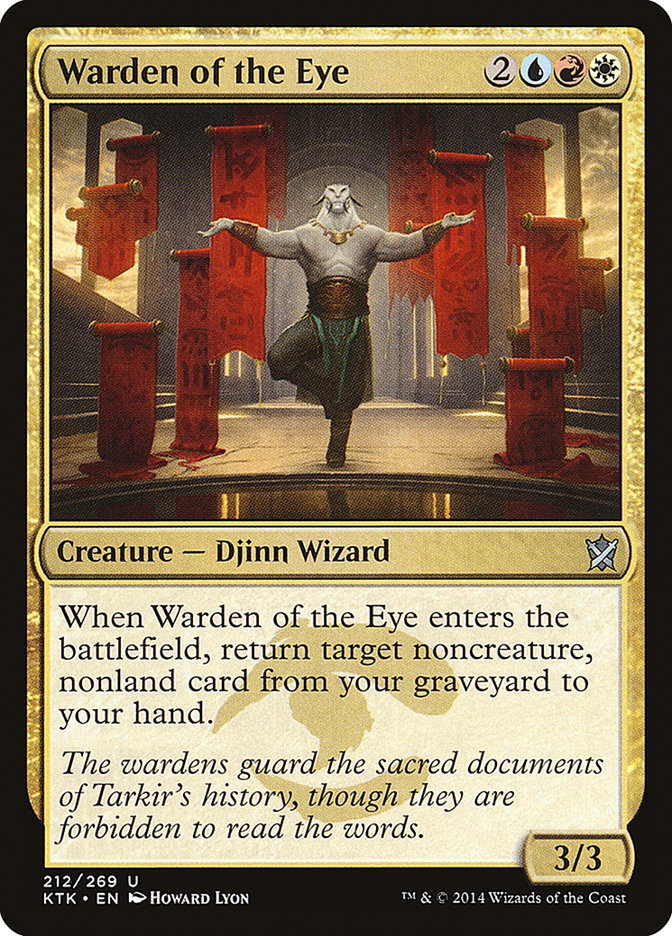 Warden of the Eye [Khans of Tarkir] | Black Swamp Games
