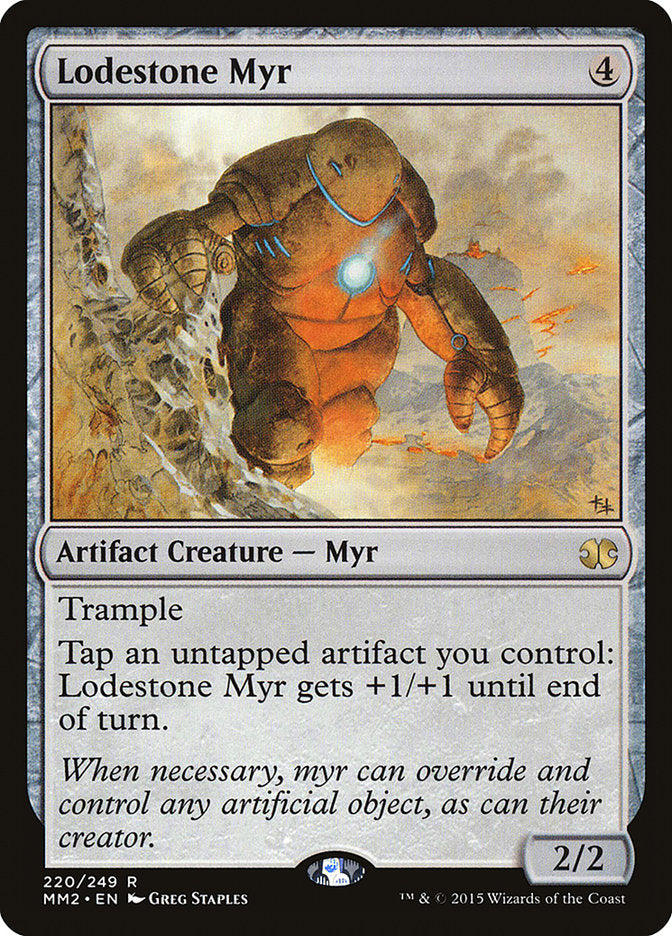 Lodestone Myr [Modern Masters 2015] | Black Swamp Games