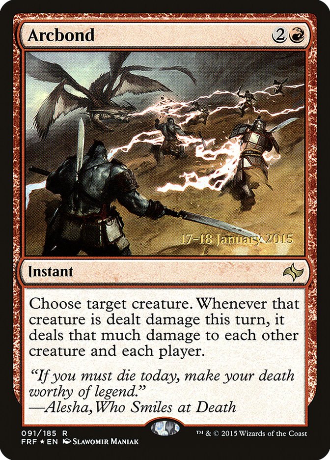 Arcbond [Fate Reforged Prerelease Promos] | Black Swamp Games