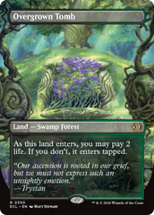 Overgrown Tomb (Borderless) [Lorwyn Eclipsed] | Black Swamp Games