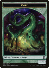Ooze // Frog Lizard Double-Sided Token [Ravnica Allegiance Guild Kit Tokens] | Black Swamp Games
